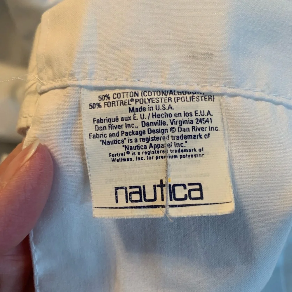 Vintage Nautica drapes
